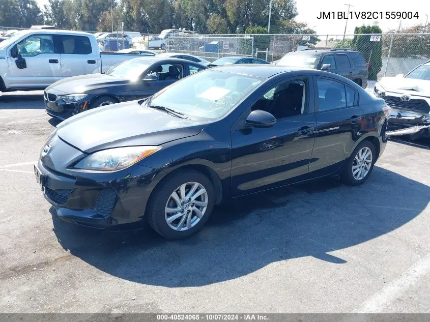 2012 Mazda Mazda3 I Touring VIN: JM1BL1V82C1559004 Lot: 40524065