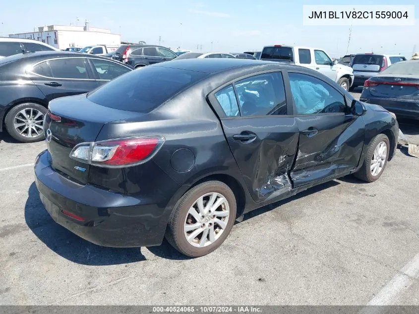 2012 Mazda Mazda3 I Touring VIN: JM1BL1V82C1559004 Lot: 40524065