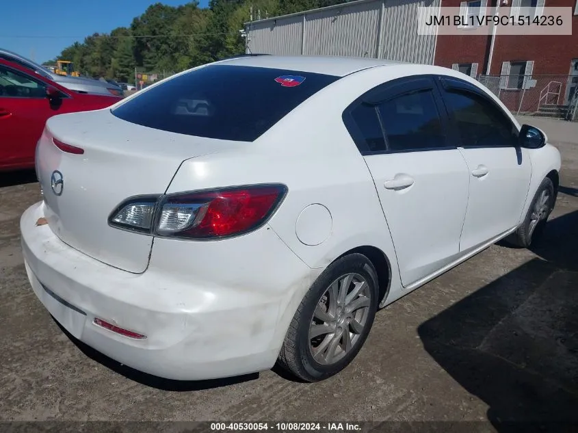 JM1BL1VF9C1514236 2012 Mazda Mazda3 I Touring