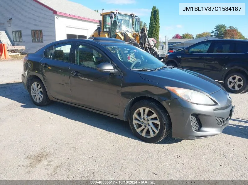 2012 Mazda Mazda3 I Touring VIN: JM1BL1V87C1584187 Lot: 40536617