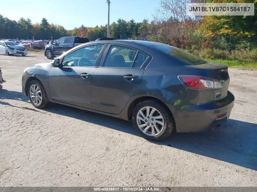 JM1BL1V87C1584187 2012 Mazda Mazda3 I Touring