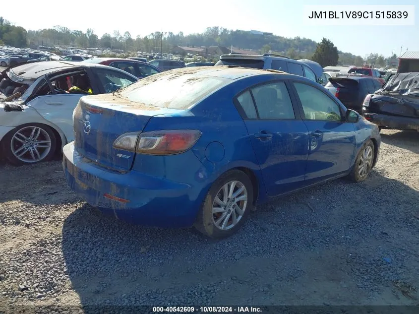 JM1BL1V89C1515839 2012 Mazda Mazda3 I Touring