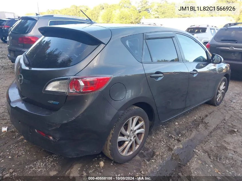 2012 Mazda Mazda3 I Touring VIN: JM1BL1L82C1566926 Lot: 40558108