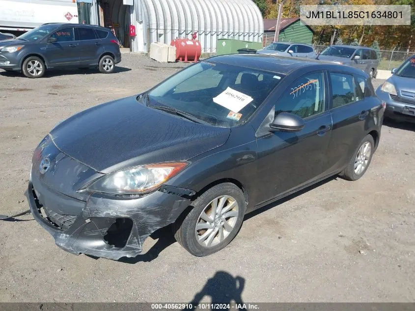 2012 Mazda Mazda3 I Touring VIN: JM1BL1L85C1634801 Lot: 40562910