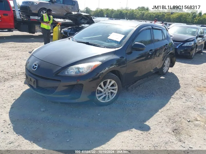 2012 Mazda Mazda3 I Touring VIN: JM1BL1L89C1568317 Lot: 40568723