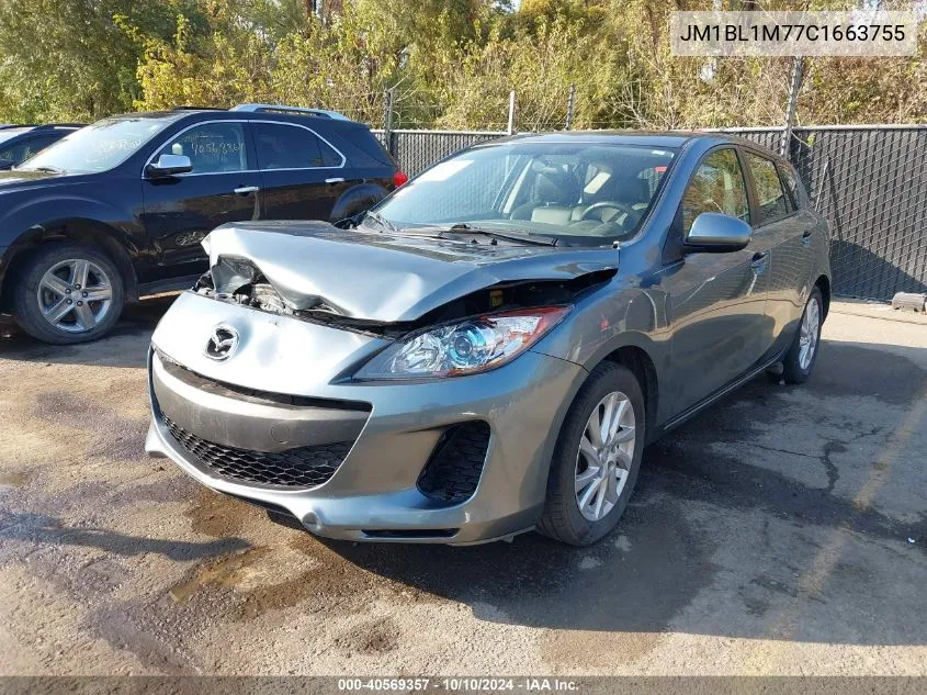 2012 Mazda Mazda3 I Grand Touring VIN: JM1BL1M77C1663755 Lot: 40569357