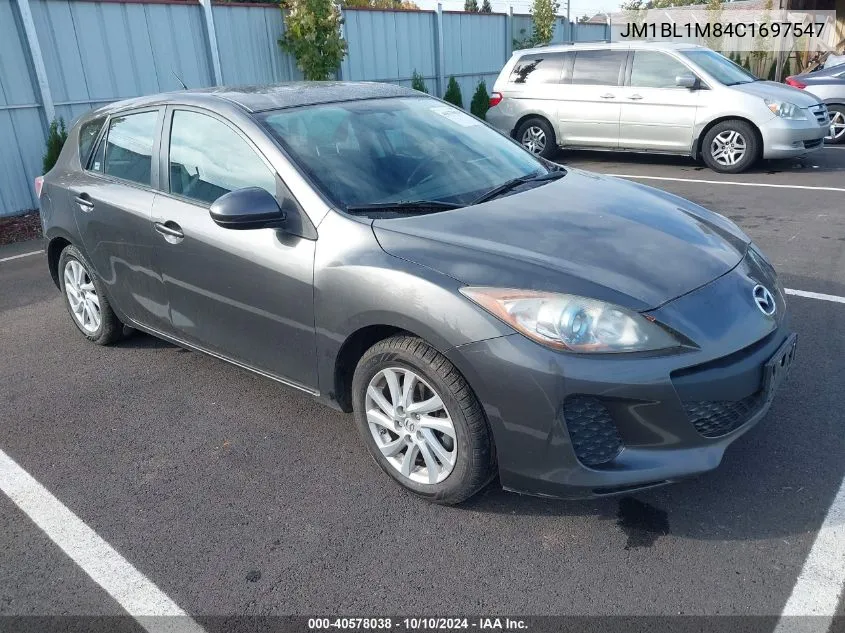 2012 Mazda Mazda3 I Grand Touring VIN: JM1BL1M84C1697547 Lot: 40578038