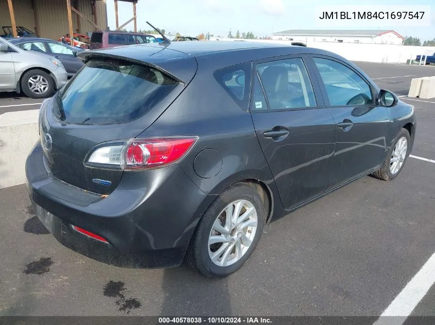 2012 Mazda Mazda3 I Grand Touring VIN: JM1BL1M84C1697547 Lot: 40578038