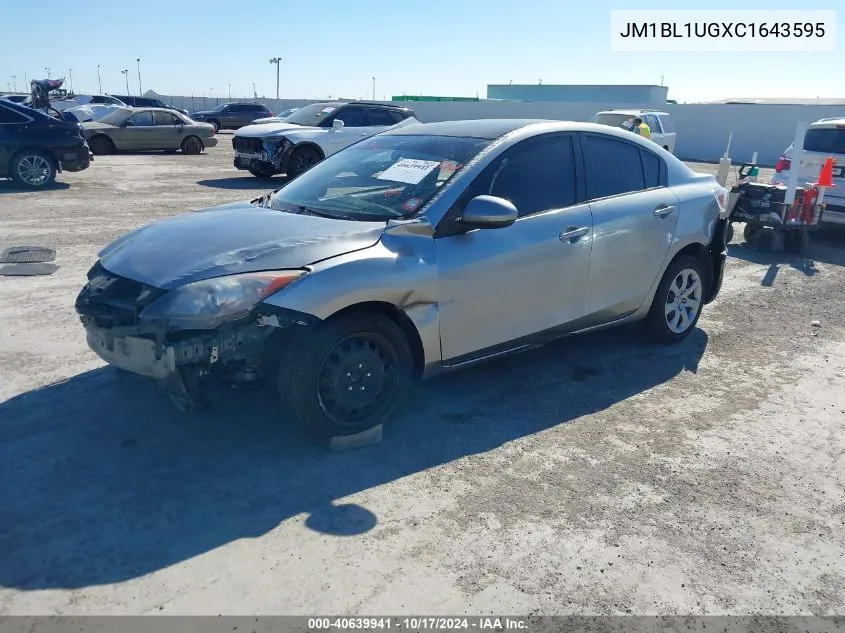 2012 Mazda Mazda3 I Sport VIN: JM1BL1UGXC1643595 Lot: 40639941