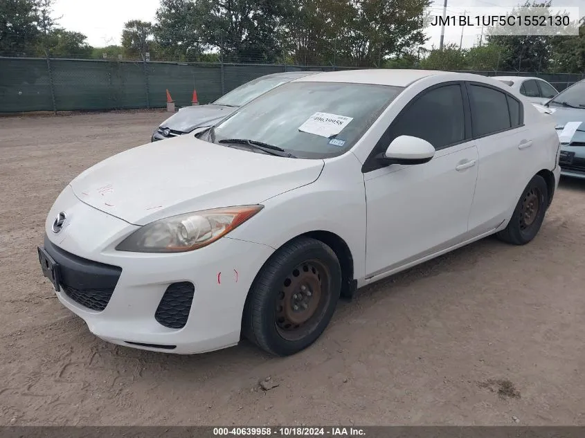 2012 Mazda Mazda3 I Sport VIN: JM1BL1UF5C1552130 Lot: 40639958