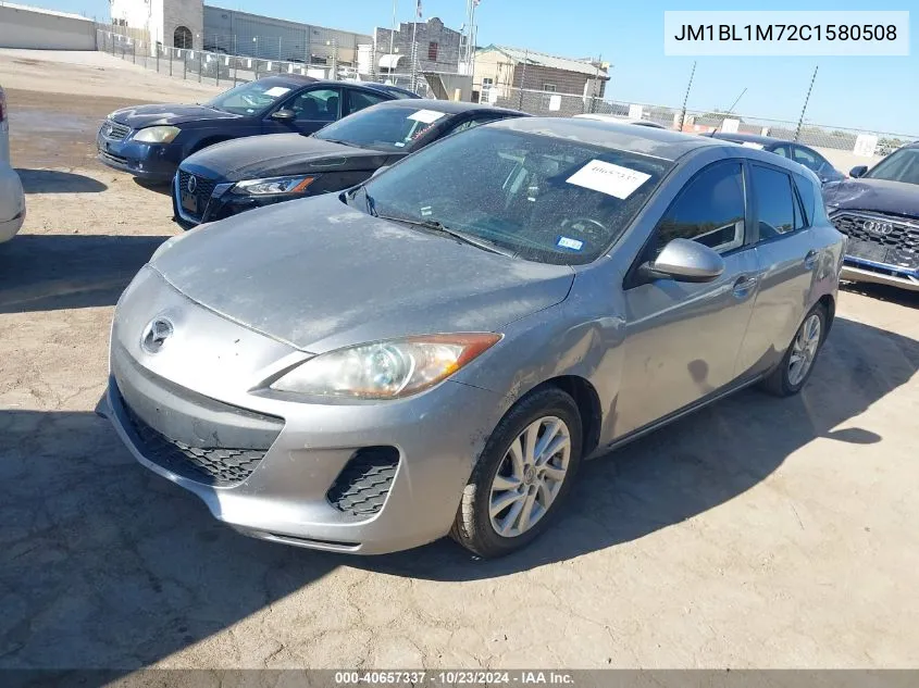 2012 Mazda Mazda3 I Grand Touring VIN: JM1BL1M72C1580508 Lot: 40657337