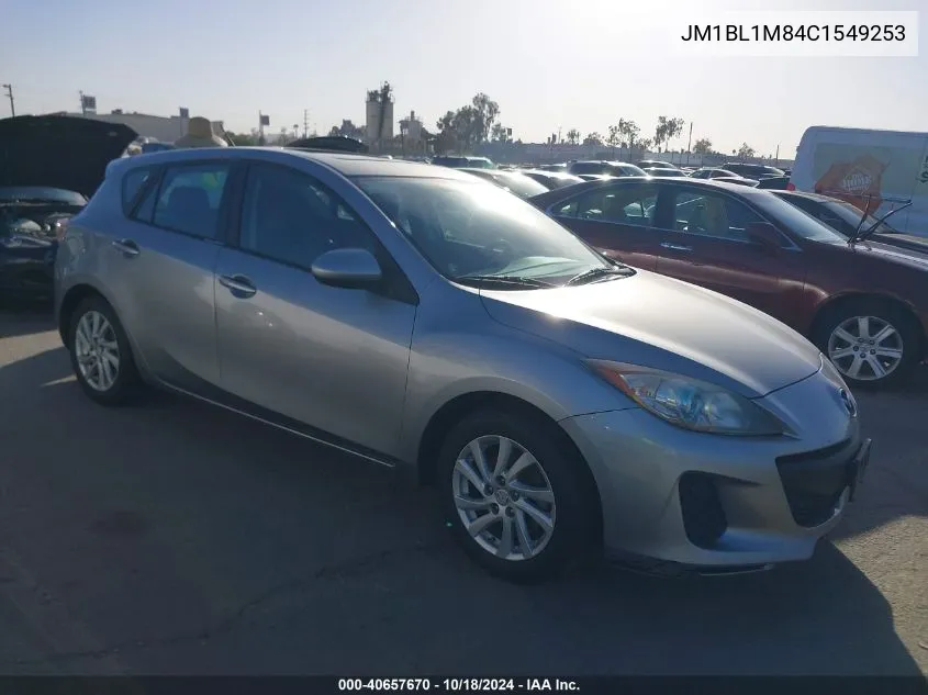 2012 Mazda Mazda3 I Grand Touring VIN: JM1BL1M84C1549253 Lot: 40657670