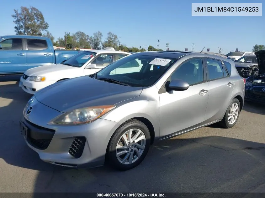 2012 Mazda Mazda3 I Grand Touring VIN: JM1BL1M84C1549253 Lot: 40657670