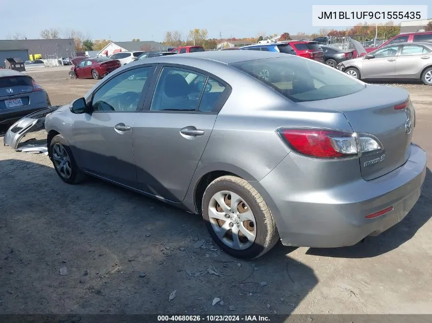 2012 Mazda Mazda3 I Sport VIN: JM1BL1UF9C1555435 Lot: 40680626