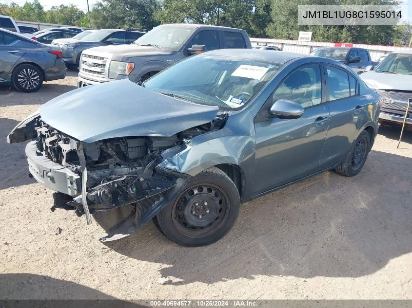 2012 Mazda Mazda3 I Sport VIN: JM1BL1UG8C1595014 Lot: 40694577