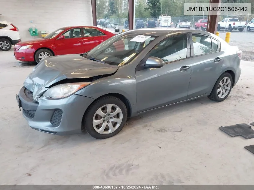 2012 Mazda Mazda3 I Sport VIN: JM1BL1UG2C1506442 Lot: 40696137