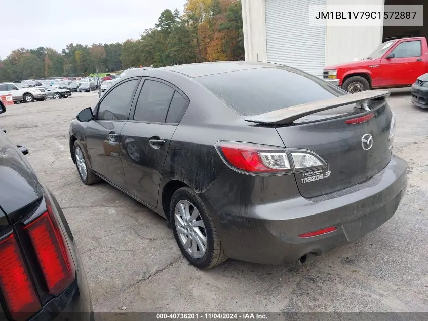 2012 Mazda Mazda3 I Touring VIN: JM1BL1V79C1572887 Lot: 40736201