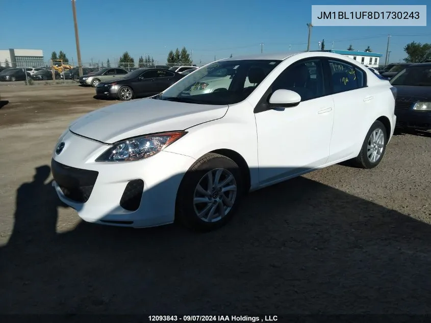 JM1BL1UF8D1730243 2013 Mazda Mazda3