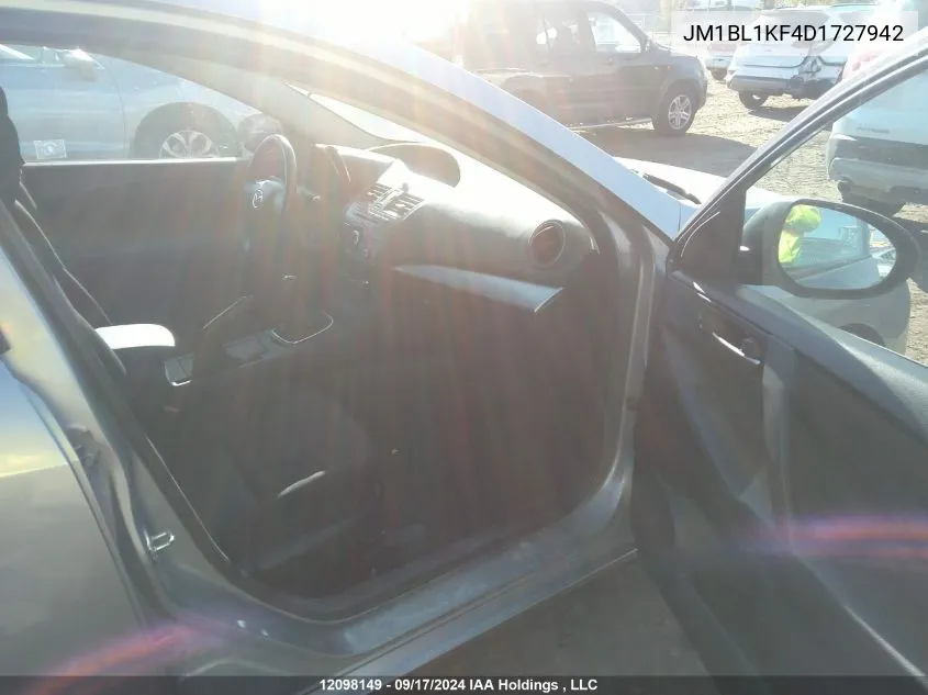 JM1BL1KF4D1727942 2013 Mazda Mazda3