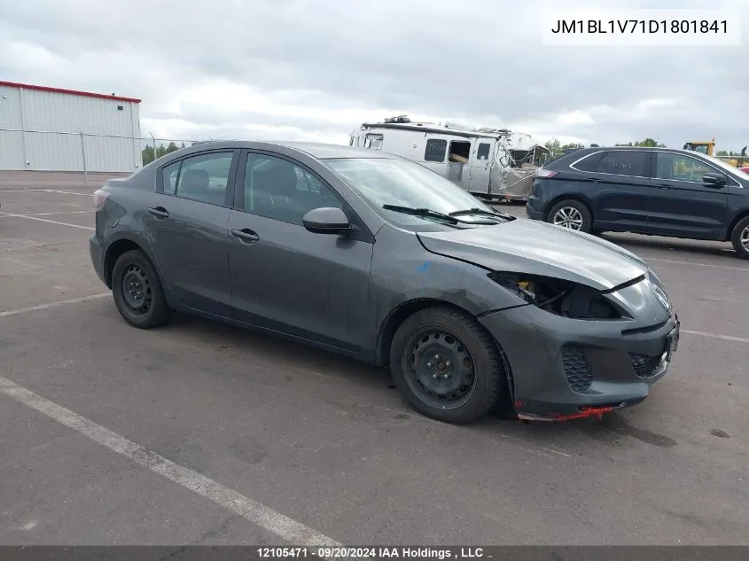 JM1BL1V71D1801841 2013 Mazda 3 I