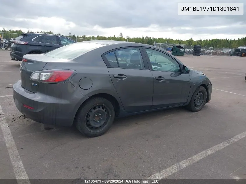 JM1BL1V71D1801841 2013 Mazda 3 I