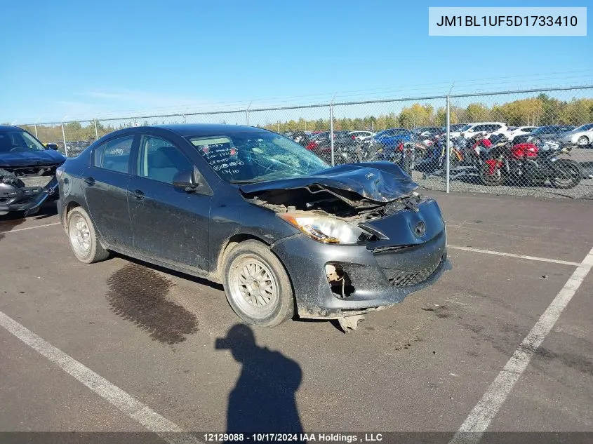 2013 Mazda Mazda3 VIN: JM1BL1UF5D1733410 Lot: 12129088