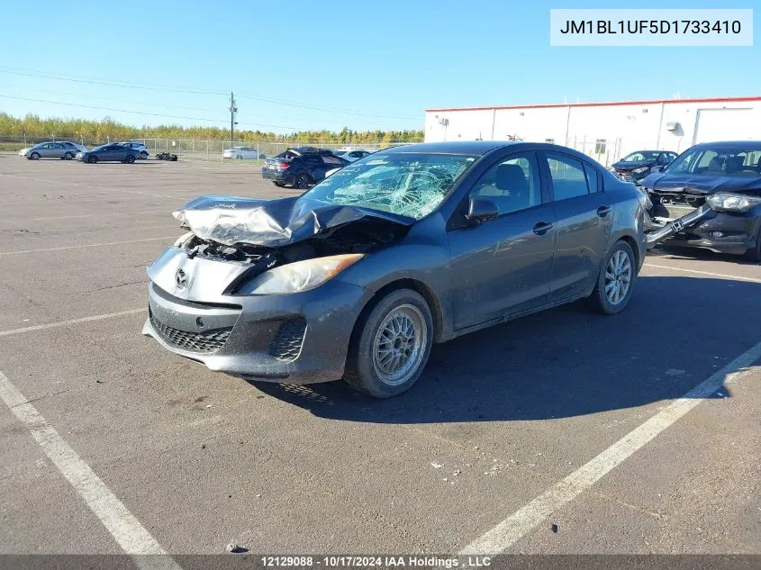 2013 Mazda Mazda3 VIN: JM1BL1UF5D1733410 Lot: 12129088