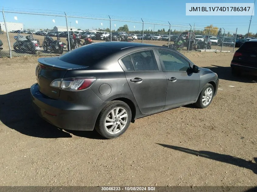 JM1BL1V74D1786347 2013 Mazda 3 I