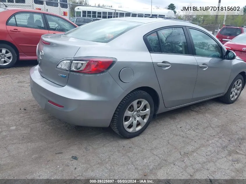 JM1BL1UP7D1815602 2013 Mazda Mazda3 I Sport