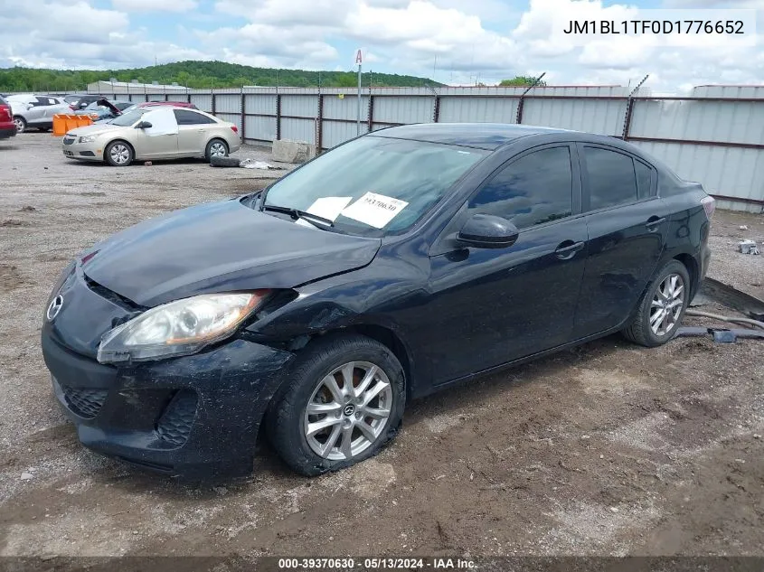 2013 Mazda Mazda3 I Sv VIN: JM1BL1TF0D1776652 Lot: 39370630