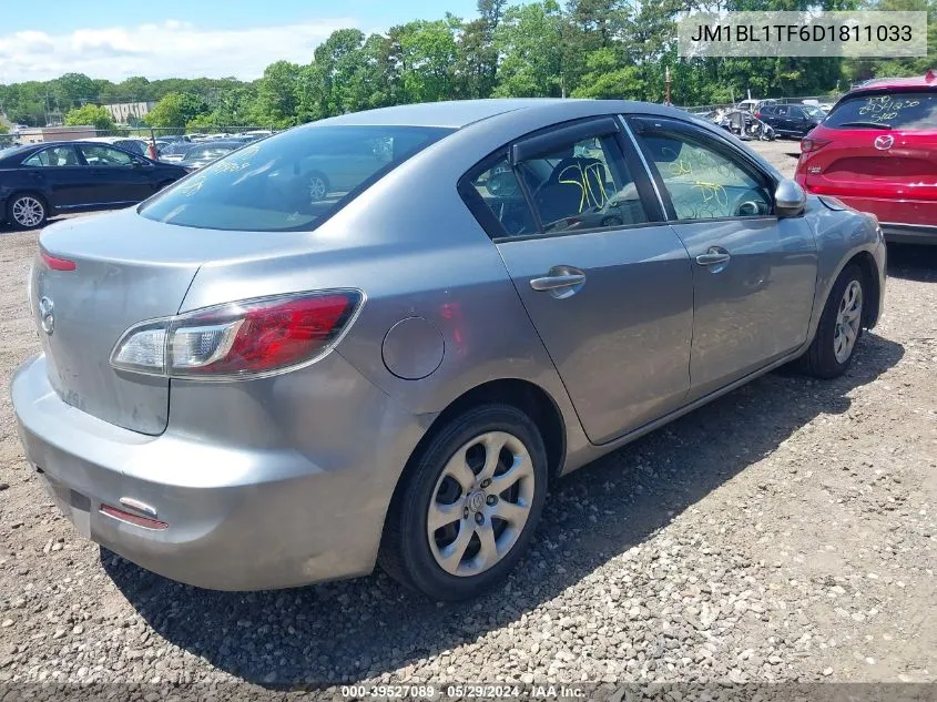 2013 Mazda Mazda3 I Sv VIN: JM1BL1TF6D1811033 Lot: 39527089