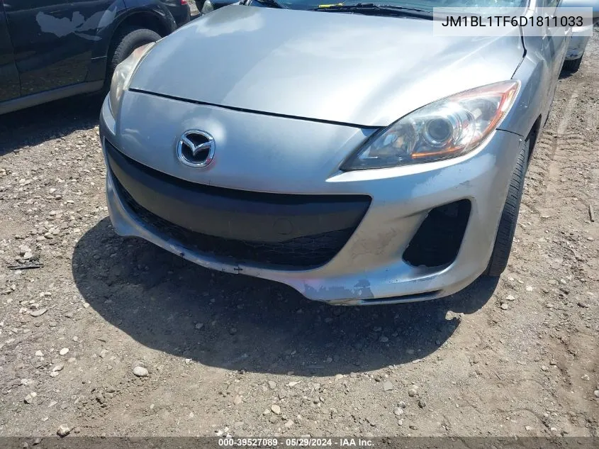 2013 Mazda Mazda3 I Sv VIN: JM1BL1TF6D1811033 Lot: 39527089