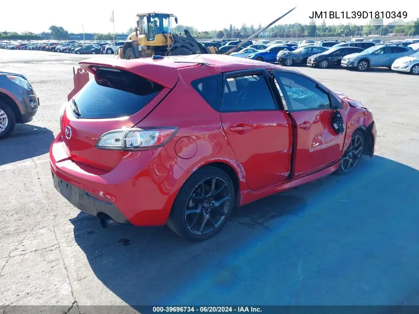 2013 Mazda Mazdaspeed3 Touring VIN: JM1BL1L39D1810349 Lot: 39696734