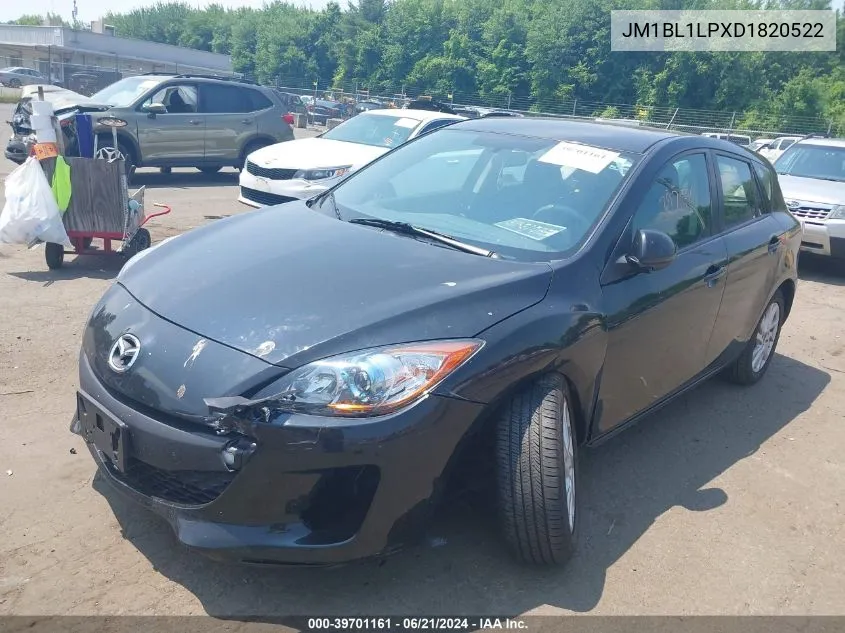 2013 Mazda Mazda3 I Touring VIN: JM1BL1LPXD1820522 Lot: 39701161