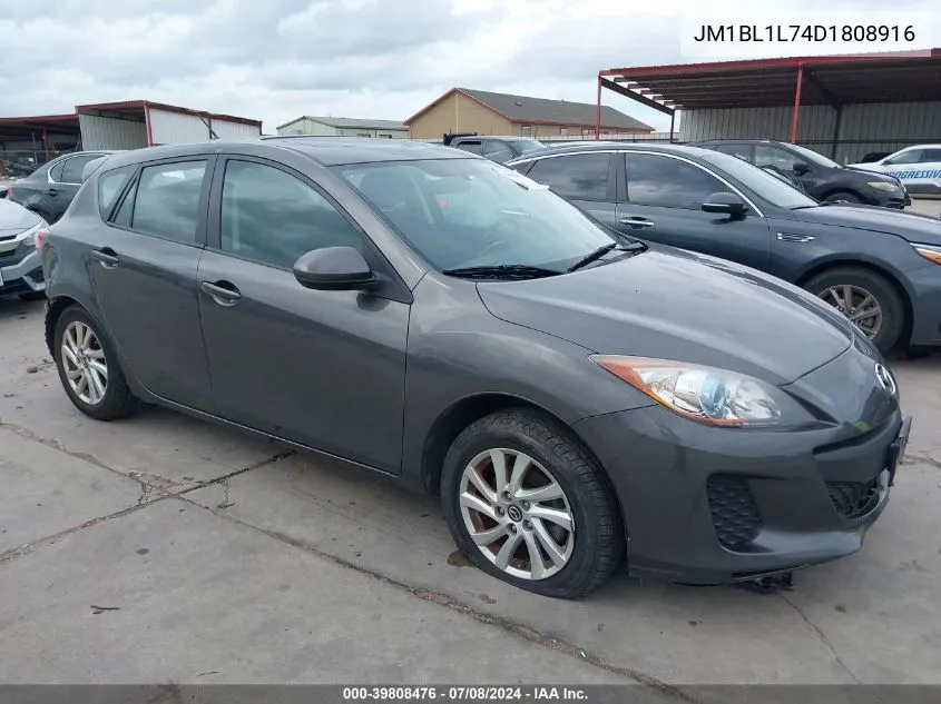 2013 Mazda Mazda3 I Touring VIN: JM1BL1L74D1808916 Lot: 39808476