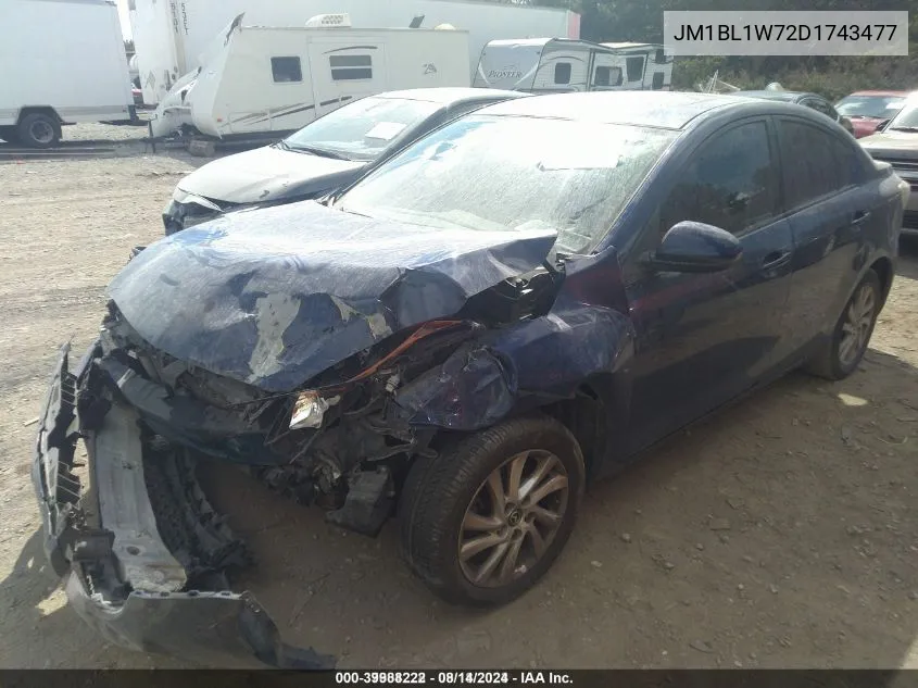 JM1BL1W72D1743477 2013 Mazda Mazda3 I Grand Touring