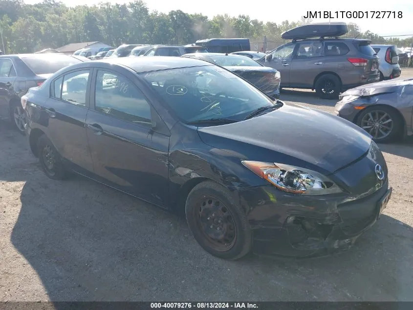 2013 Mazda Mazda3 VIN: JM1BL1TG0D1727718 Lot: 40860926