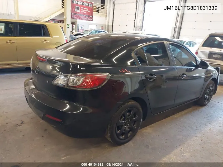 JM1BL1TG8D1831339 2013 Mazda Mazda3 I Sv