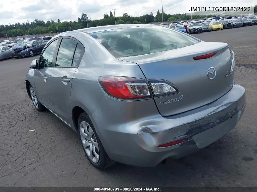 JM1BL1TG0D1832422 2013 Mazda Mazda3 I Sv