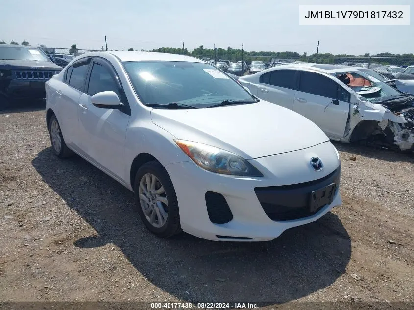 2013 Mazda Mazda3 I Touring VIN: JM1BL1V79D1817432 Lot: 40177438