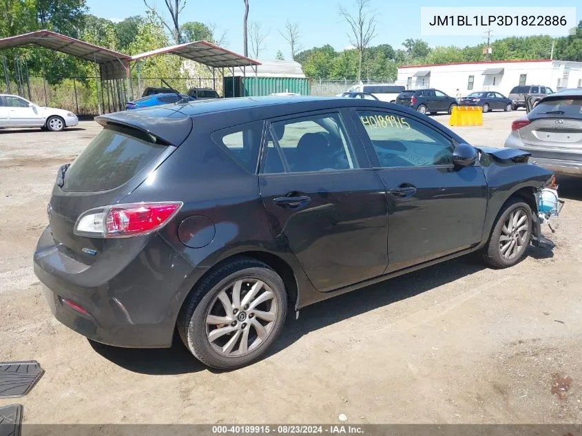 2013 Mazda Mazda3 I Touring VIN: JM1BL1LP3D1822886 Lot: 40189915