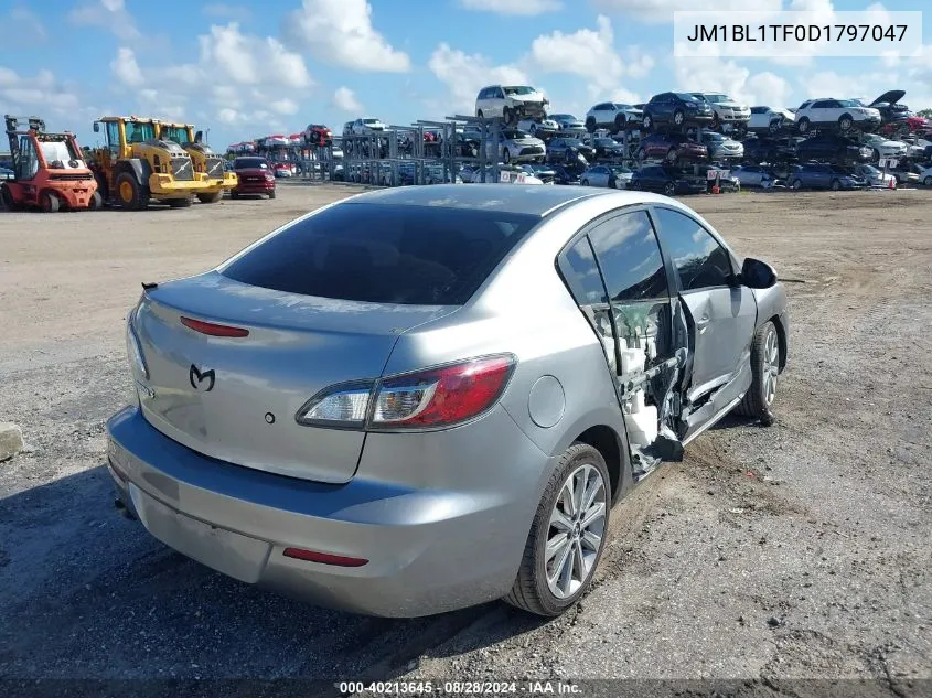 2013 Mazda Mazda3 I Sv VIN: JM1BL1TF0D1797047 Lot: 40213645