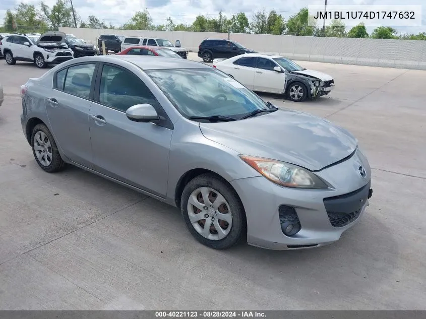 2013 Mazda Mazda3 I Sport VIN: JM1BL1U74D1747632 Lot: 40221123