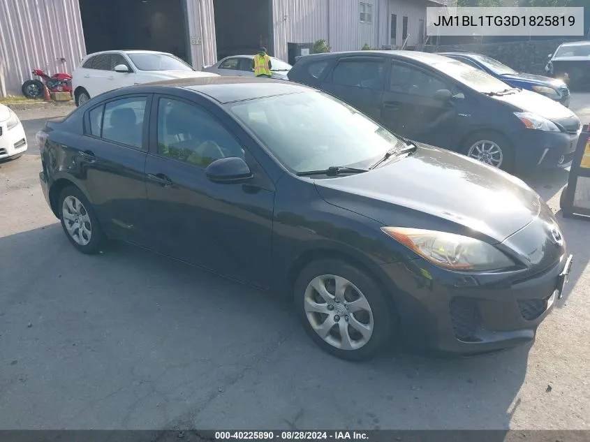 2013 Mazda Mazda3 I Sv VIN: JM1BL1TG3D1825819 Lot: 40225890