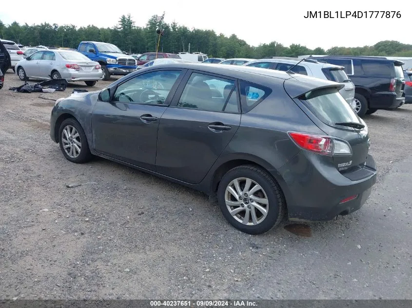 2013 Mazda Mazda3 I Touring VIN: JM1BL1LP4D1777876 Lot: 40237651