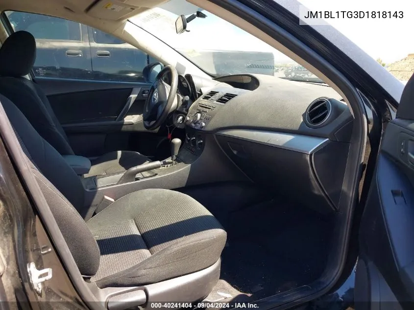 JM1BL1TG3D1818143 2013 Mazda Mazda3 I Sv