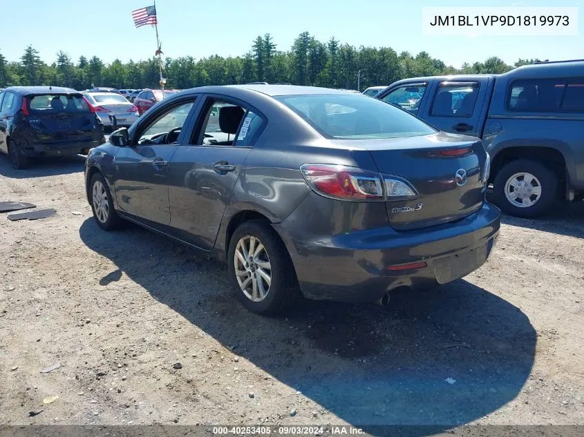 2013 Mazda Mazda3 I Touring VIN: JM1BL1VP9D1819973 Lot: 40253405