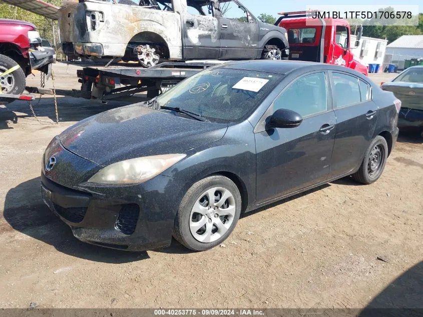 2013 Mazda Mazda3 I Sv VIN: JM1BL1TF5D1706578 Lot: 40253775