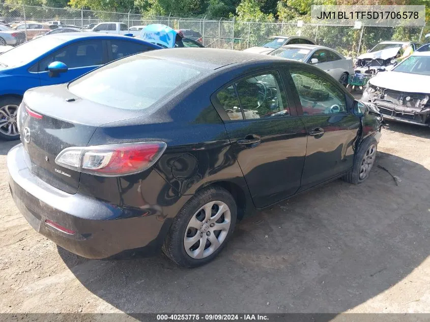 2013 Mazda Mazda3 I Sv VIN: JM1BL1TF5D1706578 Lot: 40253775