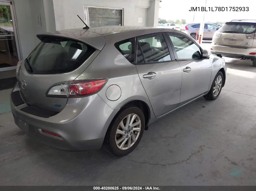 JM1BL1L78D1752933 2013 Mazda Mazda3 I Touring